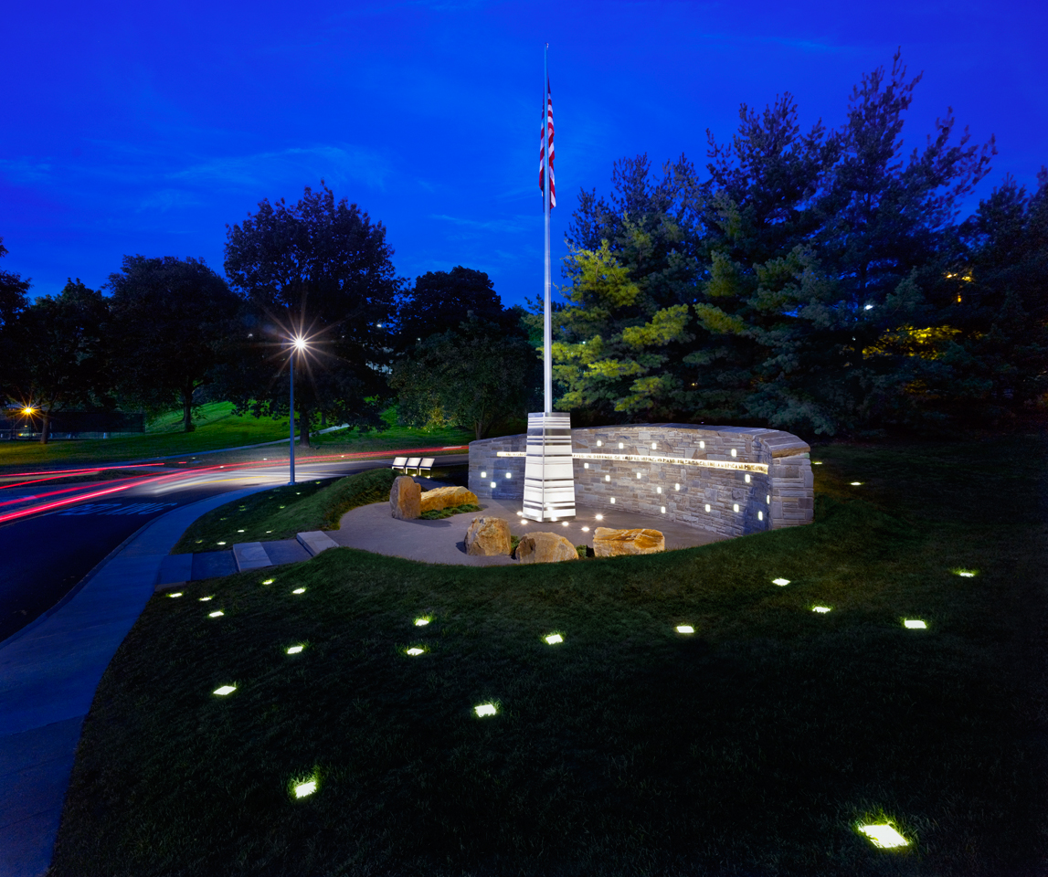 LK-6, Veterans Memorial at Mount Lebanon (Pittsburgh), PA